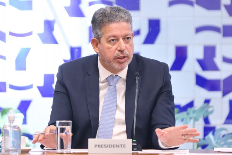 Lira na reunião do colégio de líderes