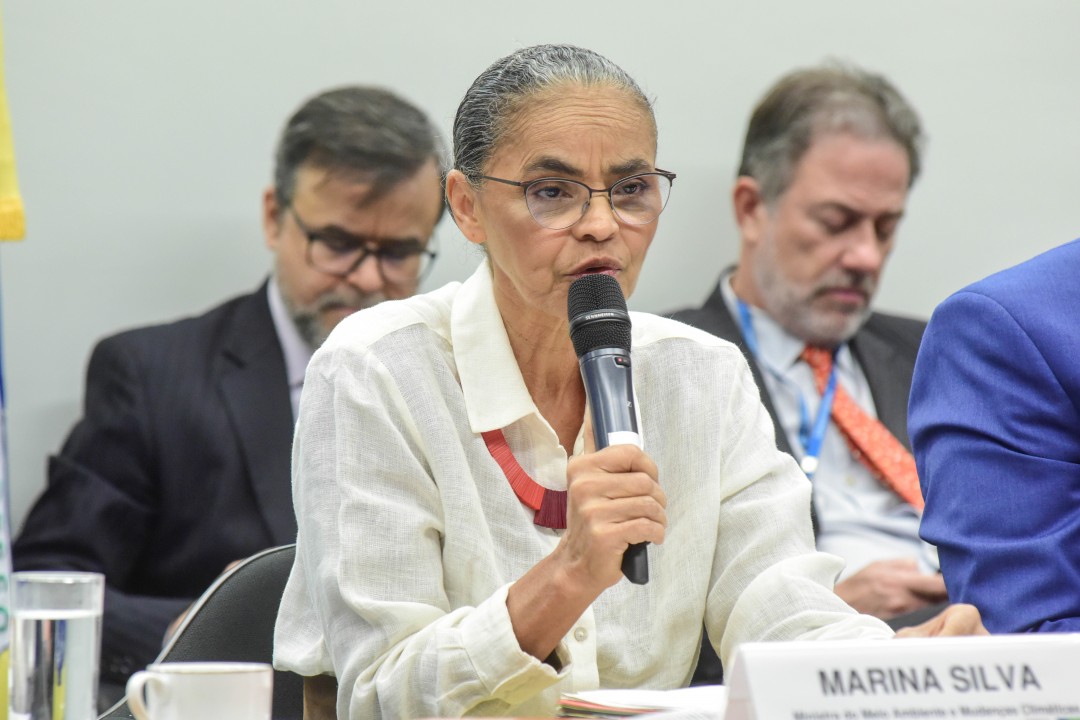 Apresentação do plano de trabalho e programas do Ministério para o quadriênio 2023-2026. Ministra do Meio Ambiente e Mudança do Clima, Marina Silva