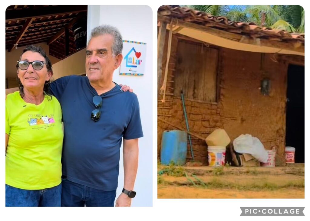 Casa nova entregue pelo programa Meu Novo Lar