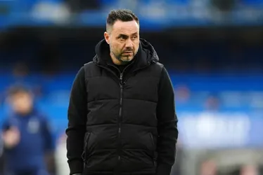 Técnico Roberto De Zerbi, do Tottenham.