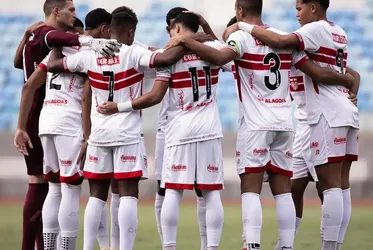 CRB é quadrifinalista na Série B do Brasileirão Sub-20.