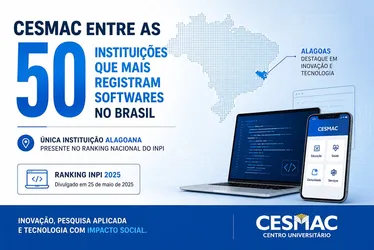 Centro Universitário Cesmac destaca-se na inovação e desenvolvimento tecnológico.